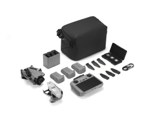 DRON DJI Mini 5 Pro Fly More Combo, DJI RC 2, 3 baterie obsah balení _ DRONPRO