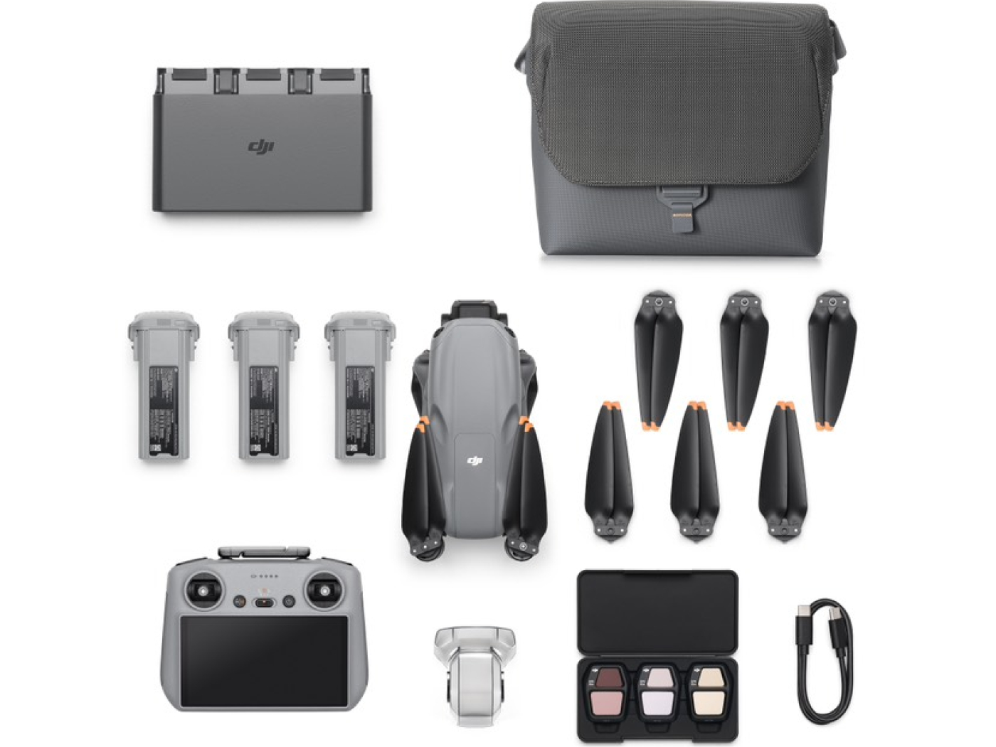 DJI Air 3S Fly More Combo + DJI RC 2