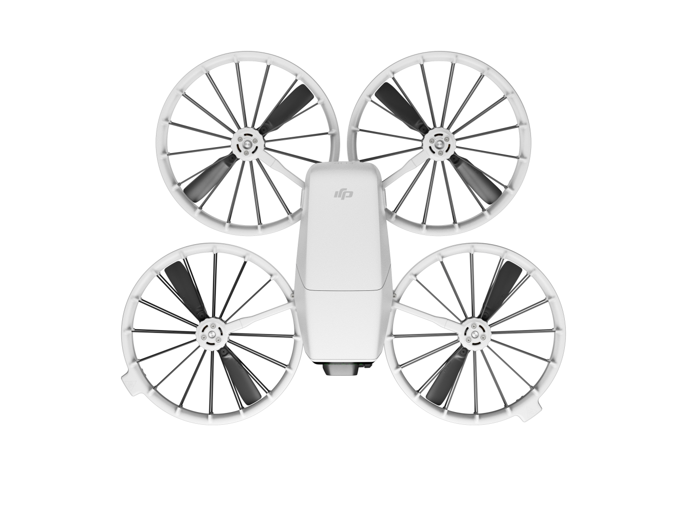 DRON DJI Flip ze shora rozložený  DRONPRO